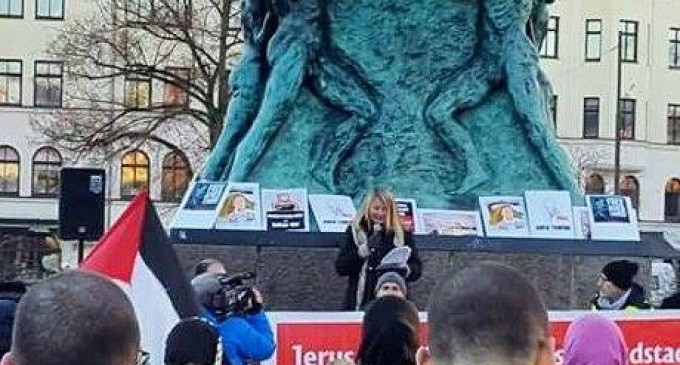 Hier Malmö en Suède – Manifestation en soutien à la Palestine