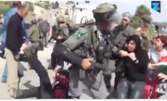 Regardez comment les forces d&rsquo;occupation s&rsquo;en prennent aux femmes palestiniennes !
