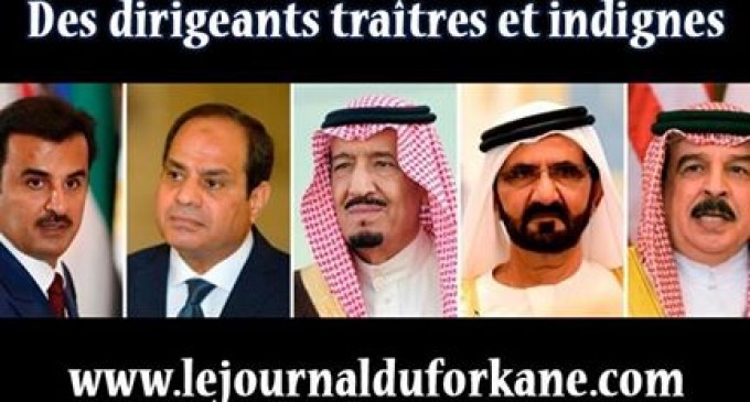 Des dirigeants traîtres et indignes