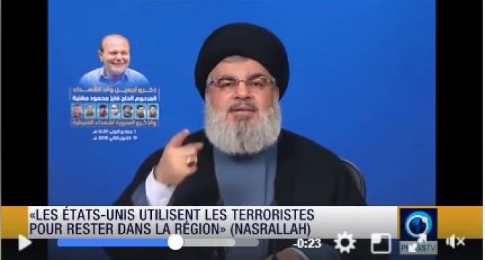 Hassan Nasrallah : « les États-Unis utilisent les terroristes pour rester dans la région »