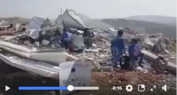 C&rsquo;était la seule école palestinienne dans cette région!!