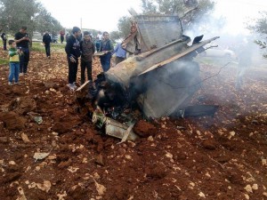 La DCA Syrienne abat un avion F-16 israélien2