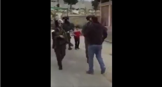 L&rsquo;armée la plus morale en action ! Enlèvement d&rsquo;un autre enfant palestinien