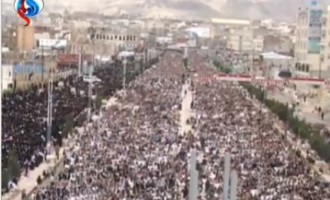 Les Yéménites sont sortis à l&rsquo;occasion du 7ème anniversaire de la révolution du 11 février