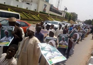 Les musulmans nigérians poursuivent les manifestations pacifiques, exigeant la libération de Sheikh Zakzaky2