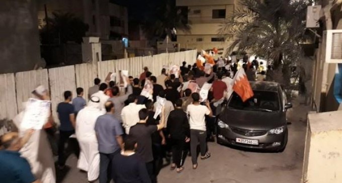 En photos : Manifestations de paix dans différentes régions du Bahreïn