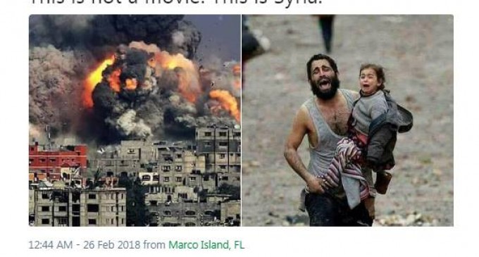 Un exemple simple montrant comment la propagande sur la Ghouta se propage