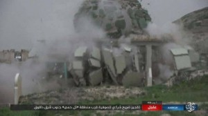 Les terroristes de Daesh détruisent le mausolée d'un saint soufi dans le sud de Kirkouk 2