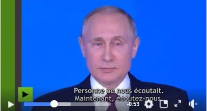 Poutine vante la puissance militaire russe face à l&rsquo;Occident