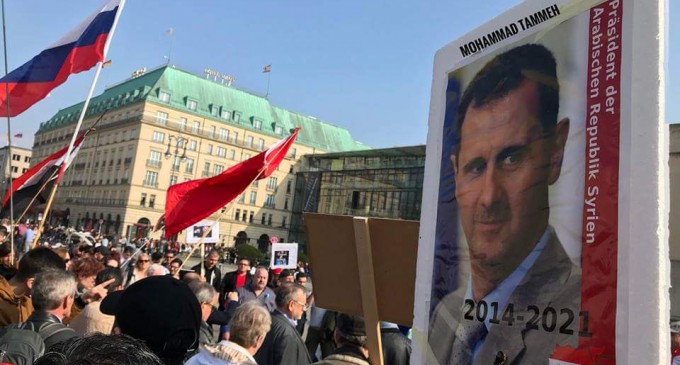 En solidarité avec la Syrie de Berlin
