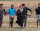 Incroyable photo de 4 Lions Palestiniens qui ont courageusement protégé cette jeune femme qui s’enfuit des tirs de balles des soldats de l’occupation