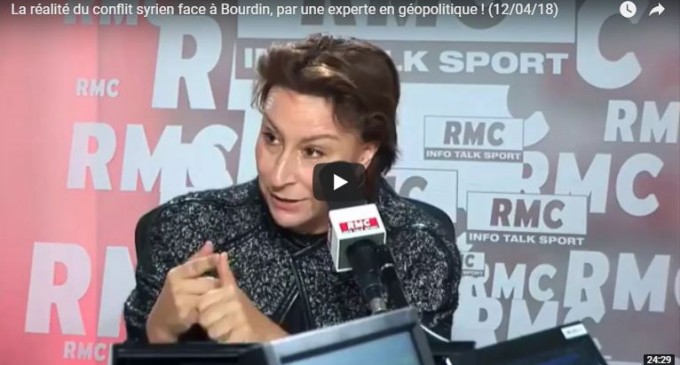 [Vidéo] | La réalité du conflit syrien face à Bourdin, par une experte en géopolitique ! (12/04/18)