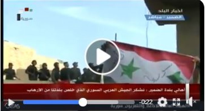 Le peuple syrien et son armée soutiennent le Président Bachar Al assad