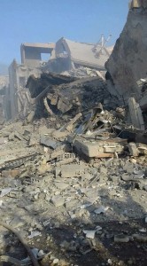 Les 1ères photos de l'installation de recherche scientifique de Barzah détruite par des frappes de missiles de croisière Us, GB et français1