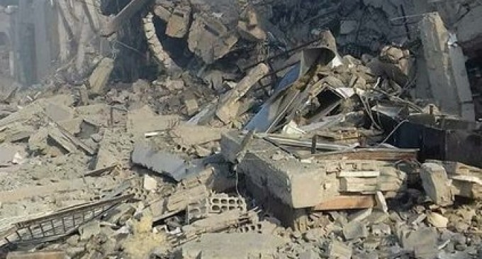 Les 1ères photos de l’installation de recherche scientifique de Barzah détruite par des frappes de missiles de croisière Us, GB et français