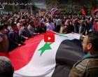 Manifestations massives à Alep contre l’agression agression des USA, de la France et de la Grande-bretagne
