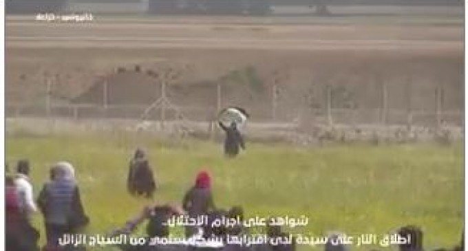 Même les femmes sont victimes du feu des snipers de l&rsquo;occupation !