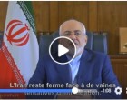 Mohammed Javad Zarif, le ministre iranien des affaires étrangères parle de la question du nucléaire iranienne et l’accord sur le nucléaire entre l’Iran et les 5+1