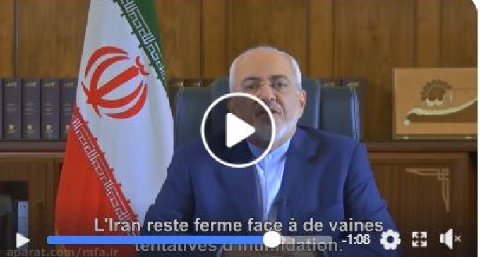 Mohammed Javad Zarif, le ministre iranien des affaires étrangères parle de la question du nucléaire iranienne et l&rsquo;accord sur le nucléaire entre l&rsquo;Iran et les 5+1