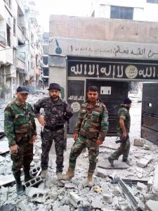 Hier, l'Armée Arabe Syrienne a libéré la plus grande partie du quartier Sud de Damas - Hajar Al-Aswad, des griffes des terroristes de Daesh3