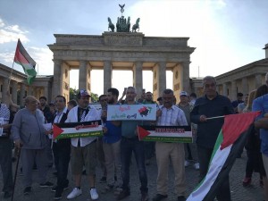 Une manifestation à Wuppertaler, en Allemagne, en condamnation du massacre israélien 4