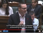 Raoul Hedebouw dénonce l&rsquo;hypocrisie de l&rsquo;Europe et de la Belgique : « Il est temps d&rsquo;expulser l&rsquo;ambassadrice d&rsquo;Israël »