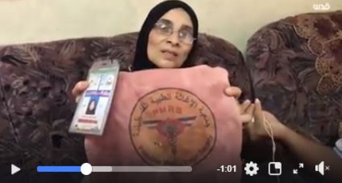 En s&rsquo;adressant à la QNN, la mère de Razan a dit que sa fille n&rsquo;a combattu l&rsquo;occupation israélienne qu&rsquo;avec son kit médical