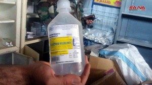 L'Armée Arabe Syrienne trouve des médicaments israéliens et saoudiens dans un hôpital de fortune pour des terroristes dans une opération à Deraa3