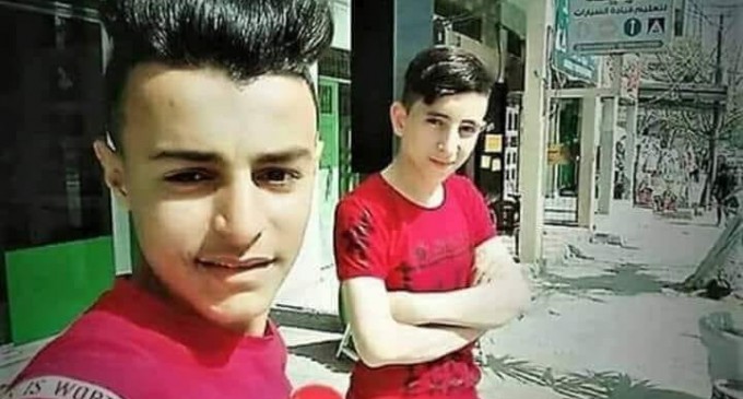 Deux enfants, Amir Al-Nimra, 15 ans, et Louay kahil, 16 ans, ont été tués dans les bombardements israéliens