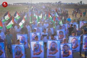 Photos des manifestations d'hier - la Grande Marche du Retour à la frontière de Gaza2