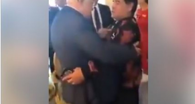 VIDEO : Diego Maradona au Président palestinien : « mon coeur est Palestinien »