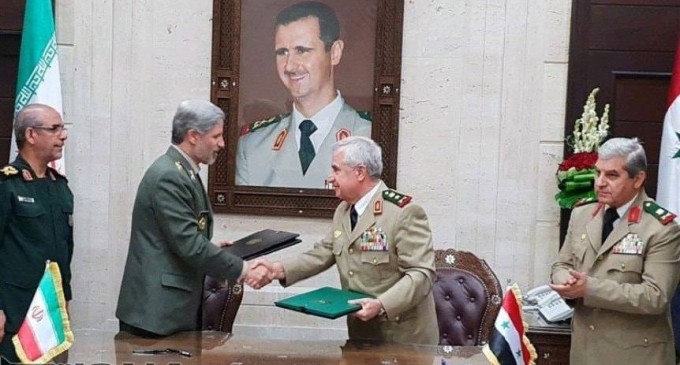 Accord bilatéral pour développer la coopération militaire et de défense entre Téhéran et Damas
