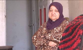 Cette femme palestinienne est un symbole de la réalité tragique imposée aux palestiniens par l’occupation.