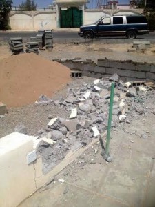 La maudite Arabie détruit les mosquées chiites à Najran3