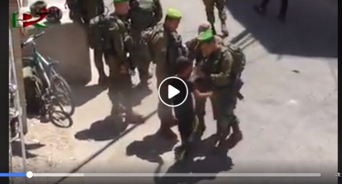 Les soldats de l&rsquo;occupation israélienne ont agressé et maltraité des enfants palestiniens