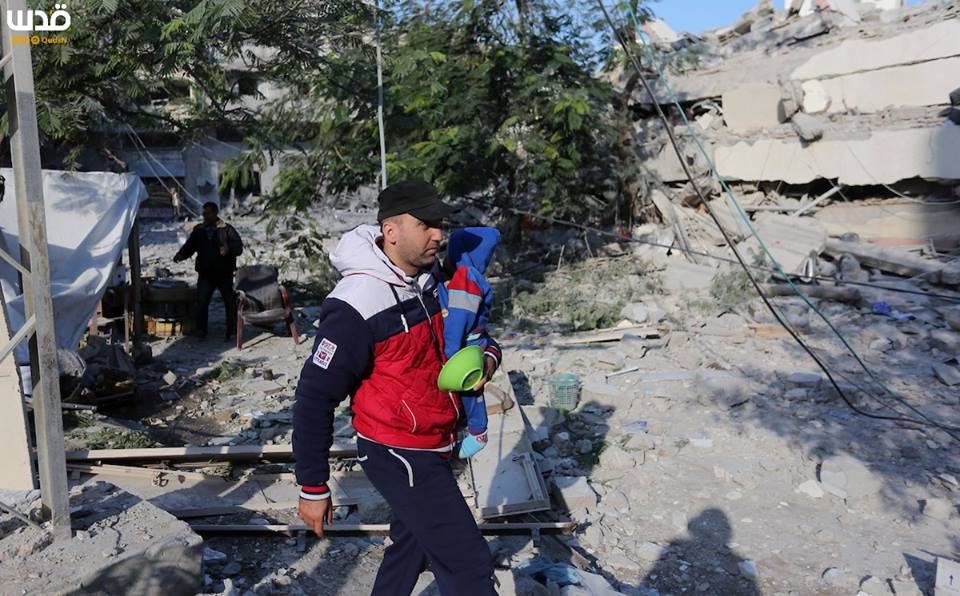 Bilan suite à l'agression israélienne contre l'enclave assiégée depuis lundi5