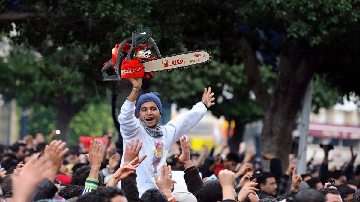Des centaines de personnes ont manifestés dans les rues pour protester contre la visite de Muhammad bin salman en Tunisie.2