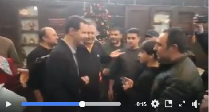 La famille Al Assad en visite dans la ville côtière de Tartous pour les vœux de fin d’année