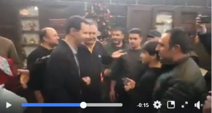 La famille Al Assad en visite dans la ville côtière de Tartous pour les vœux de fin d&rsquo;année
