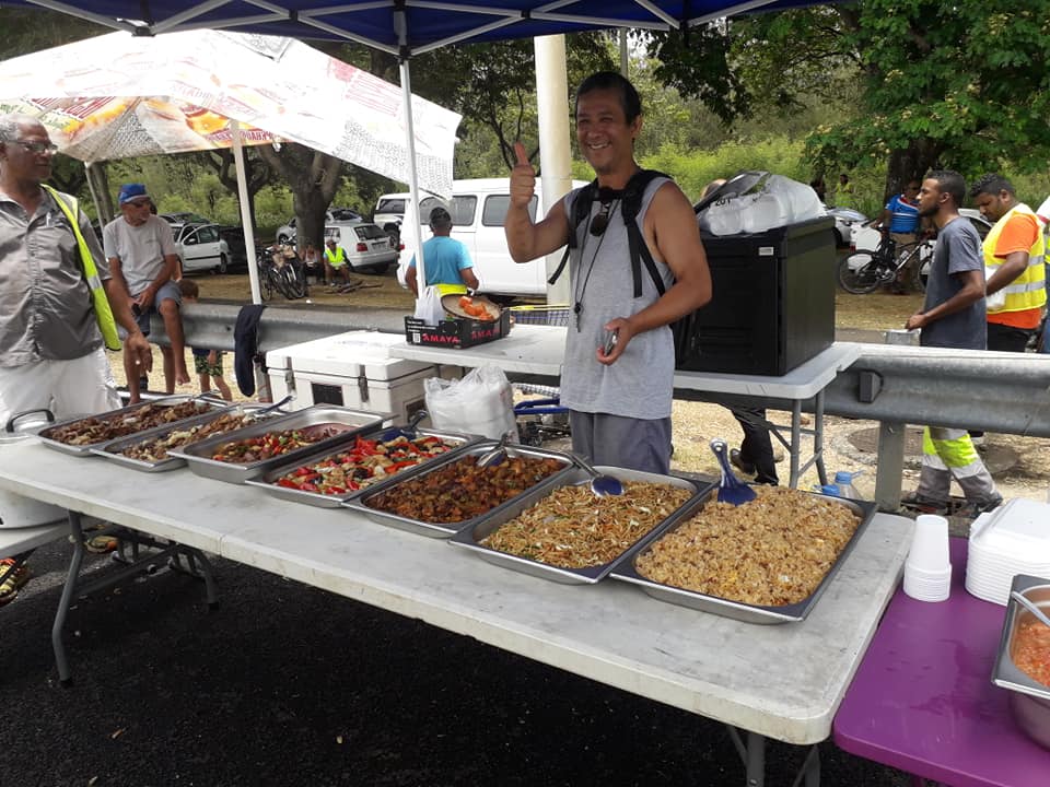 Voila le vivre ensemble sur l’Île de la Réunion, terre de France dans l'Océan Indien.-