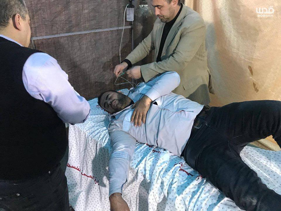 4 médecins Palestiniens ont été étouffés par inhalation de gaz 7