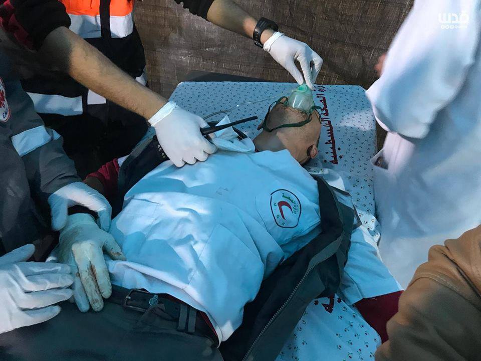 4 médecins Palestiniens ont été étouffés par inhalation de gaz5