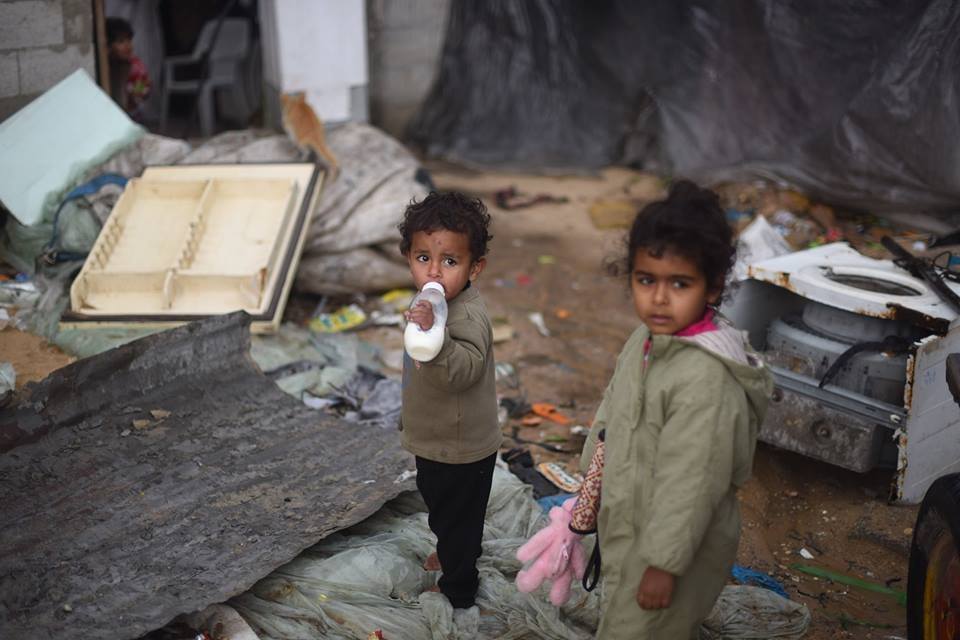 L'hiver pour quelques-unes des nombreuses familles non prises en charge à Gaza.4