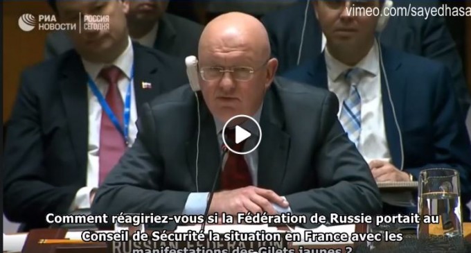 VENEZUELA : LA RUSSIE MENACE DE PORTER LA CRISE DES GILETS JAUNES AU CONSEIL DE SÉCURITÉ