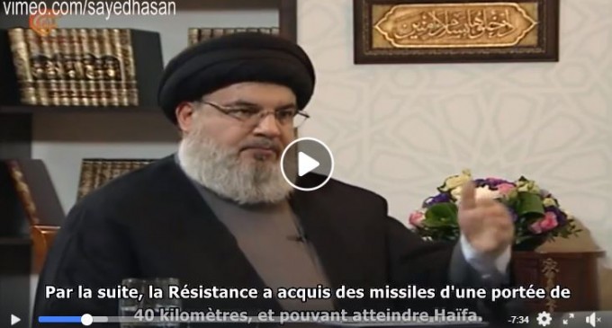 HASSAN NASRALLAH : NETANYAHOU TROMPE SON PEUPLE SUR LES MISSILES DE PRÉCISION DU HEZBOLLAH