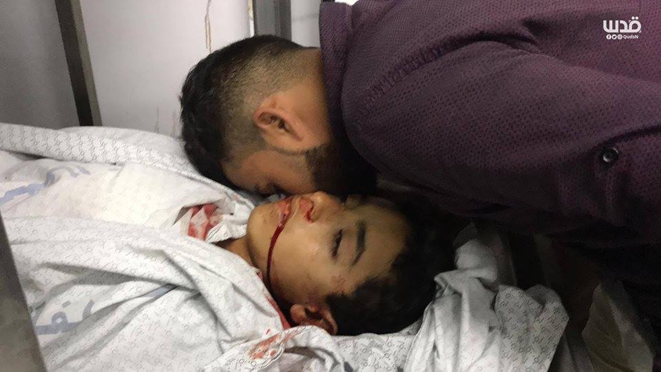 Un adieu au martyr Hassan Shalabi à Gaza1