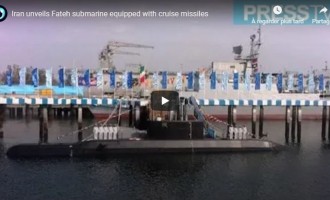 L’Iran dévoile le sous-marin Fateh équipé de missiles de croisière (Vidéo)