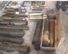 [Vidéo] | Des armes israéliennes laissées par des terroristes salafistes trouvés à la périphérie de Yelda, la campagne de Damas.