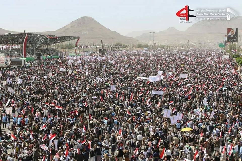 Les yéménites sont descendus dans les rues pour montrer qu'ils soutiennent toujours la Résistance... 4