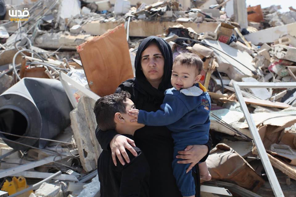 Photos de la destruction causées par les récentes attaques israéliennes sur la bande de Gaza.1